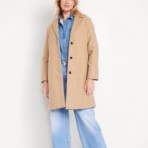 Old Navy Women's Carmel relaxed Car Coat